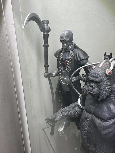 Nekron Scythe for DC  CnC Nekron 3D print model