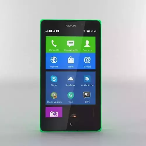 Nokia X lumia 3D model