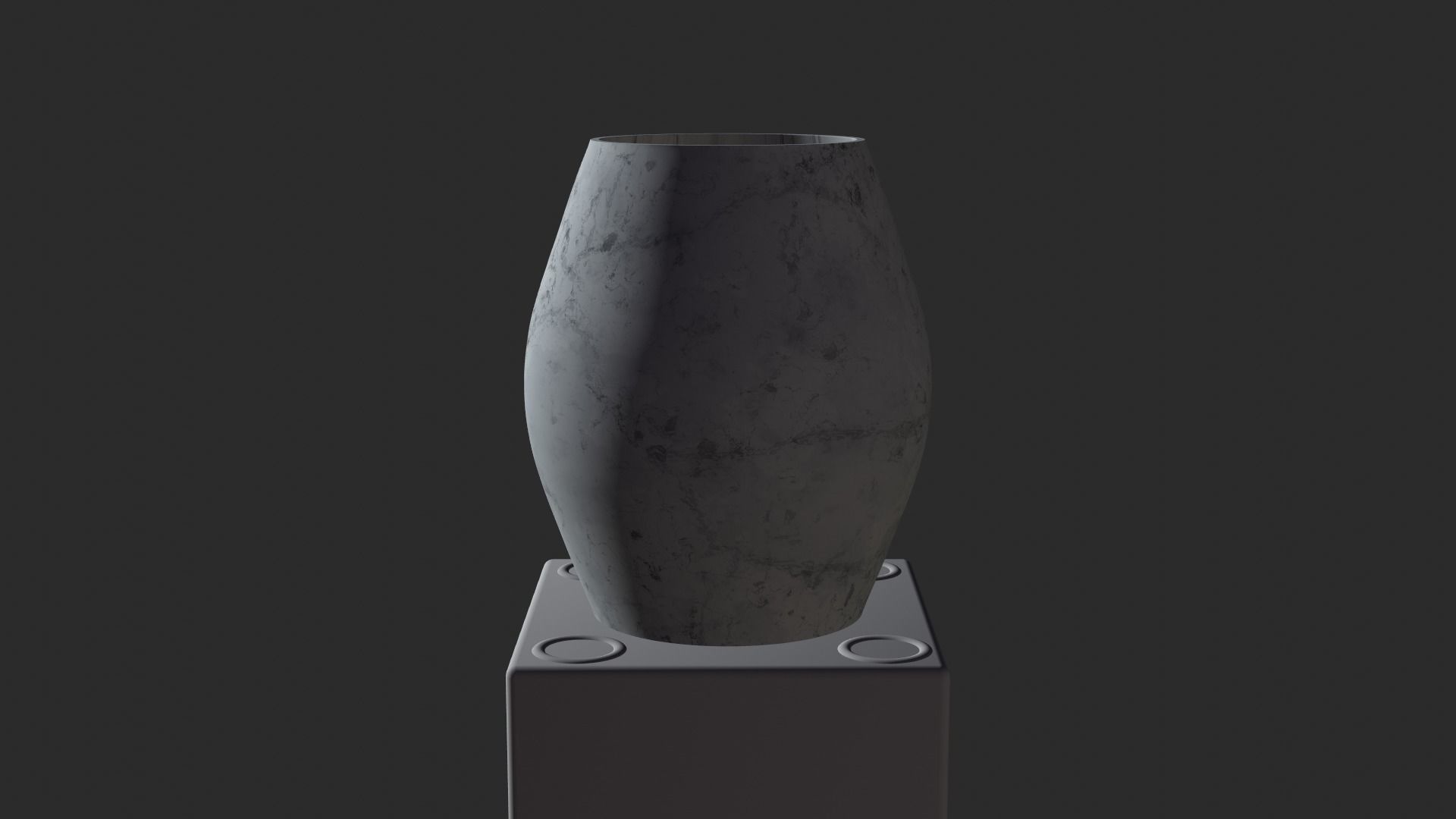 Modern Vase Free 3D model_3