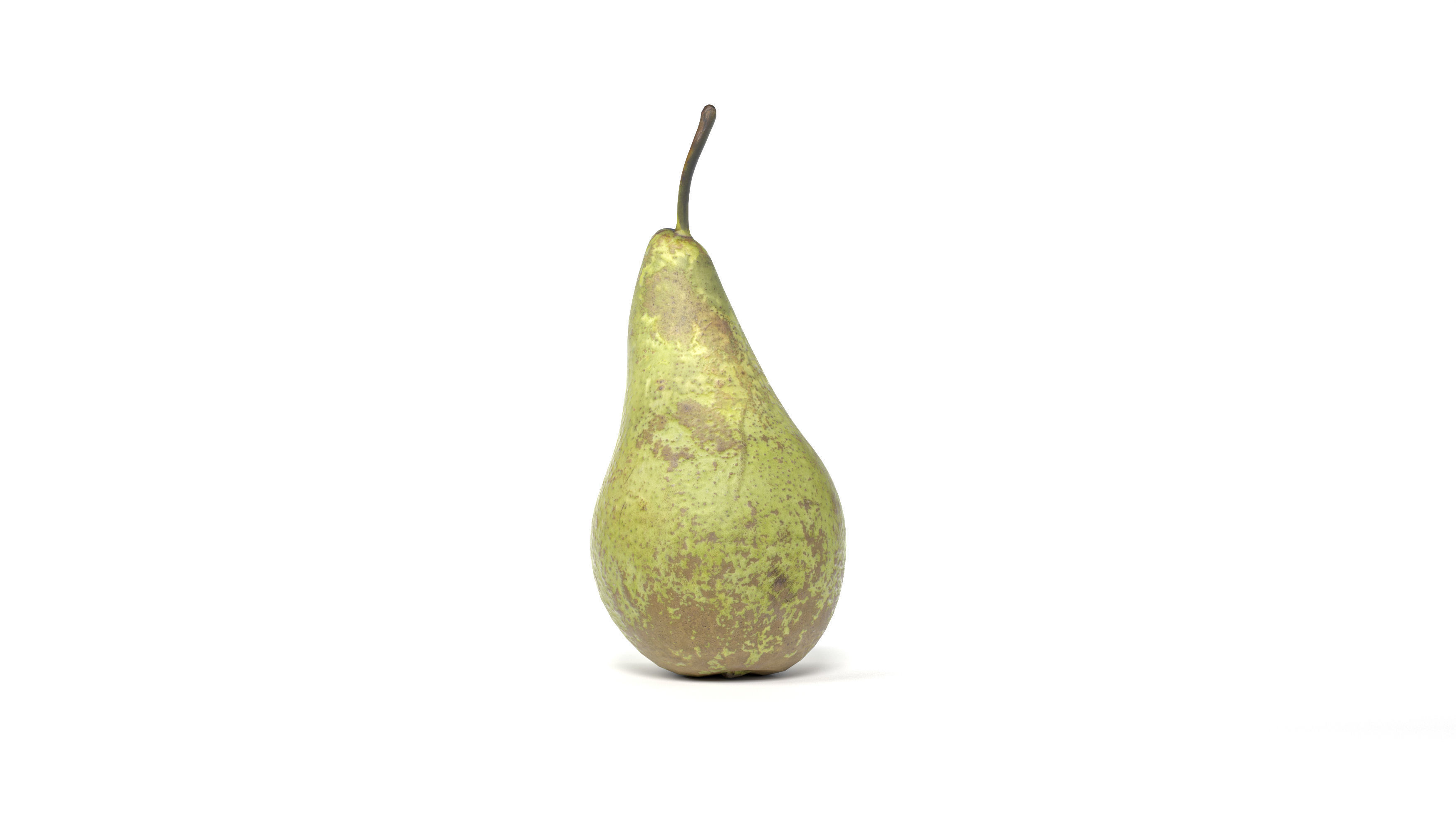 Pear Fruit Photoscan Low-poly 3D model_3