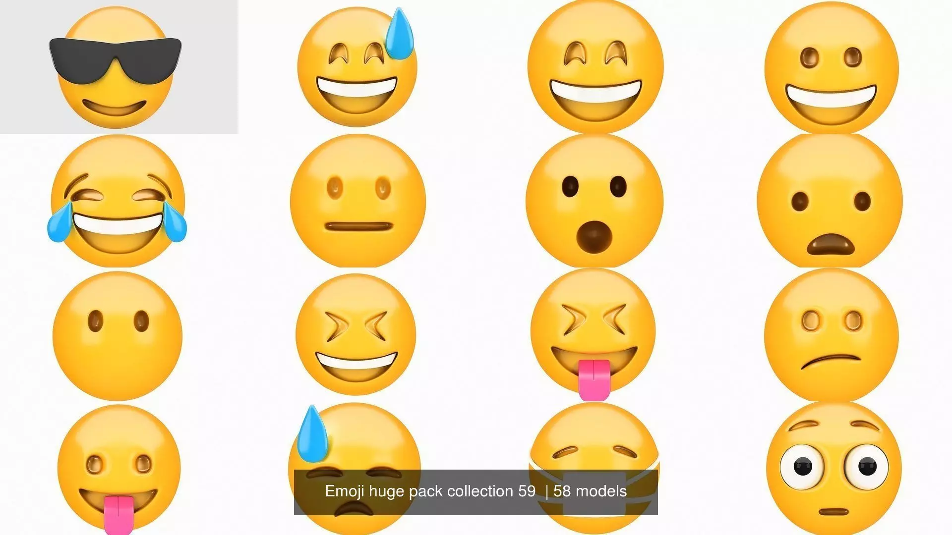 Emoji huge pack collection 59 x _1