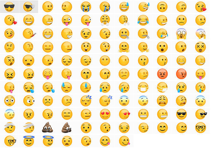Emoji huge pack collection 59 x 