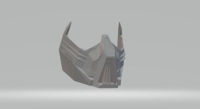 Resilient Warden SWTOR Sith mask 3D print model