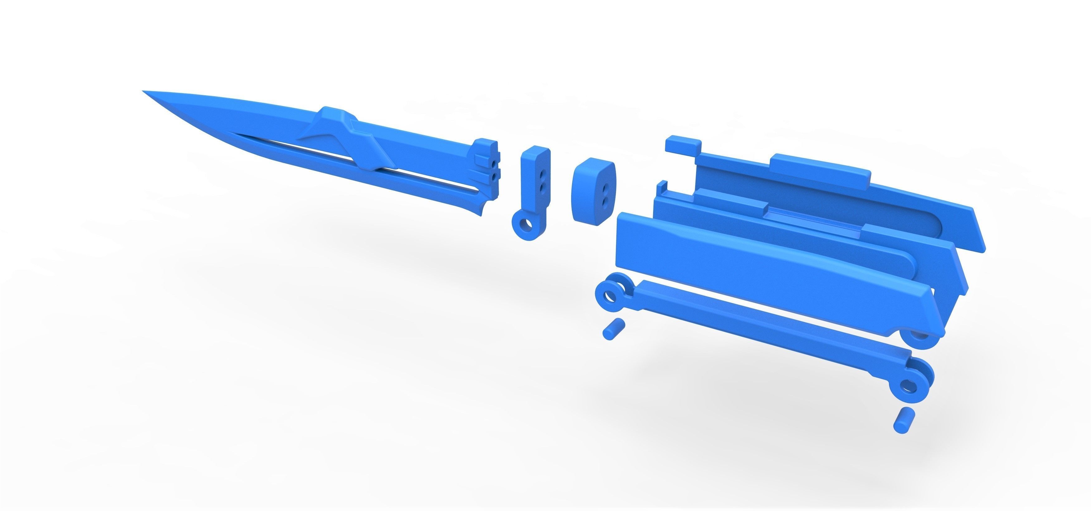 Vibroblade from The Mandalorian TV series 3D print model_23