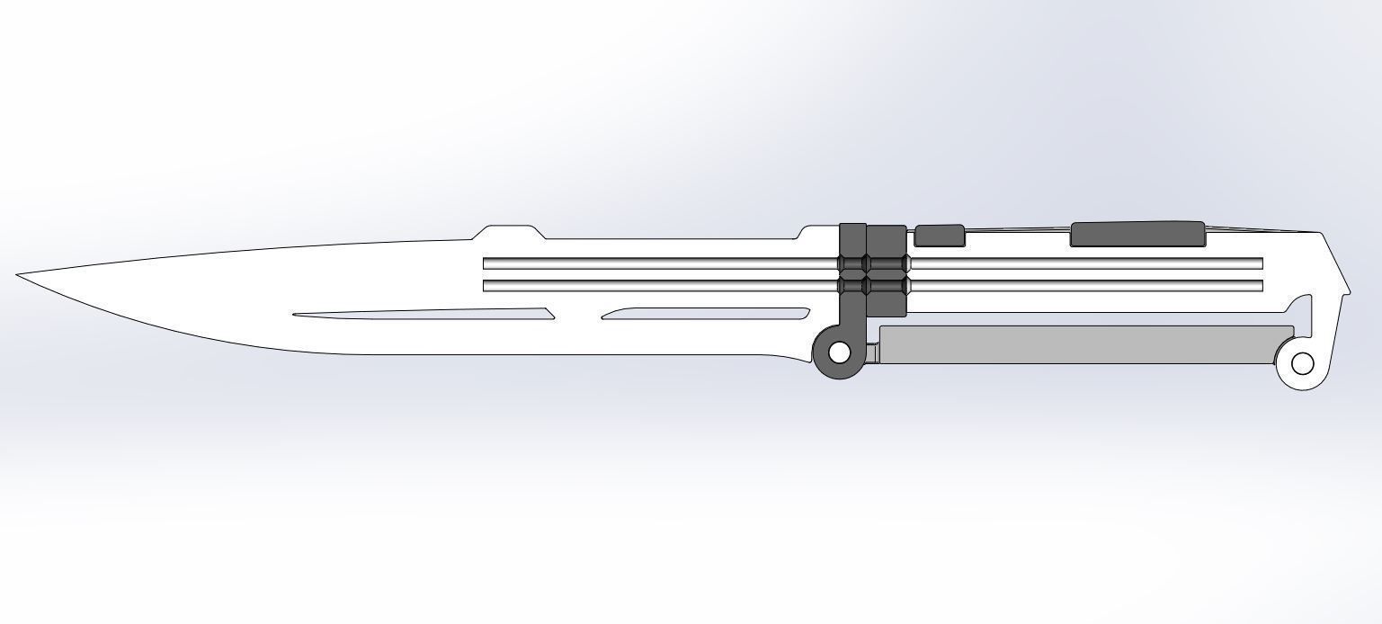 Vibroblade from The Mandalorian TV series 3D print model_25
