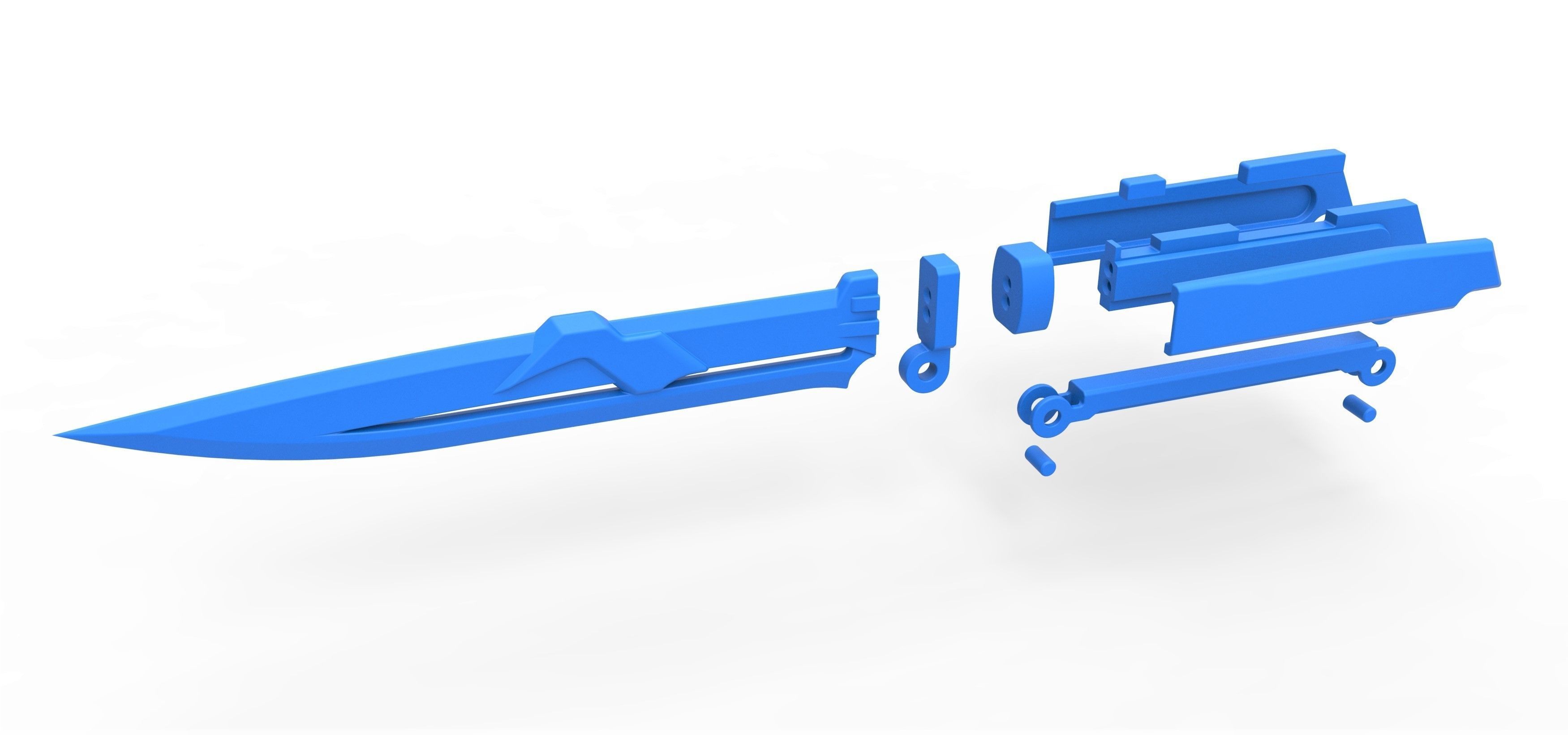 Vibroblade from The Mandalorian TV series 3D print model_18