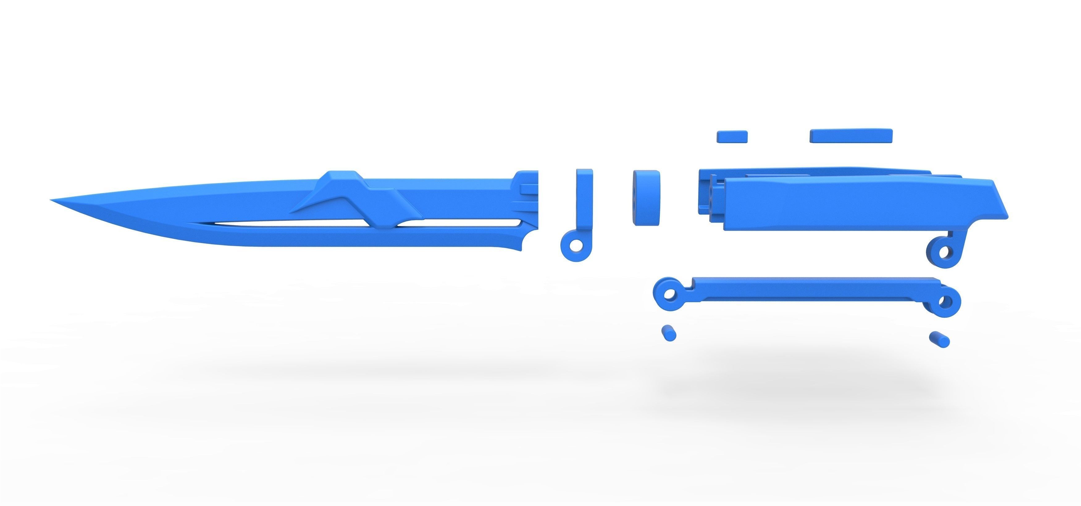Vibroblade from The Mandalorian TV series 3D print model_22