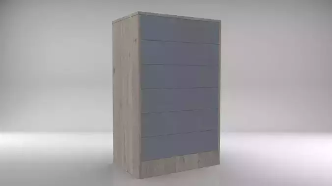 Design Wood and Lacquered Cabinet