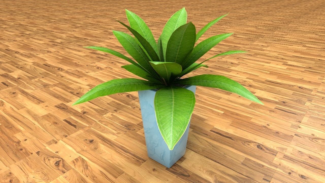 Flower pots 3D model_1