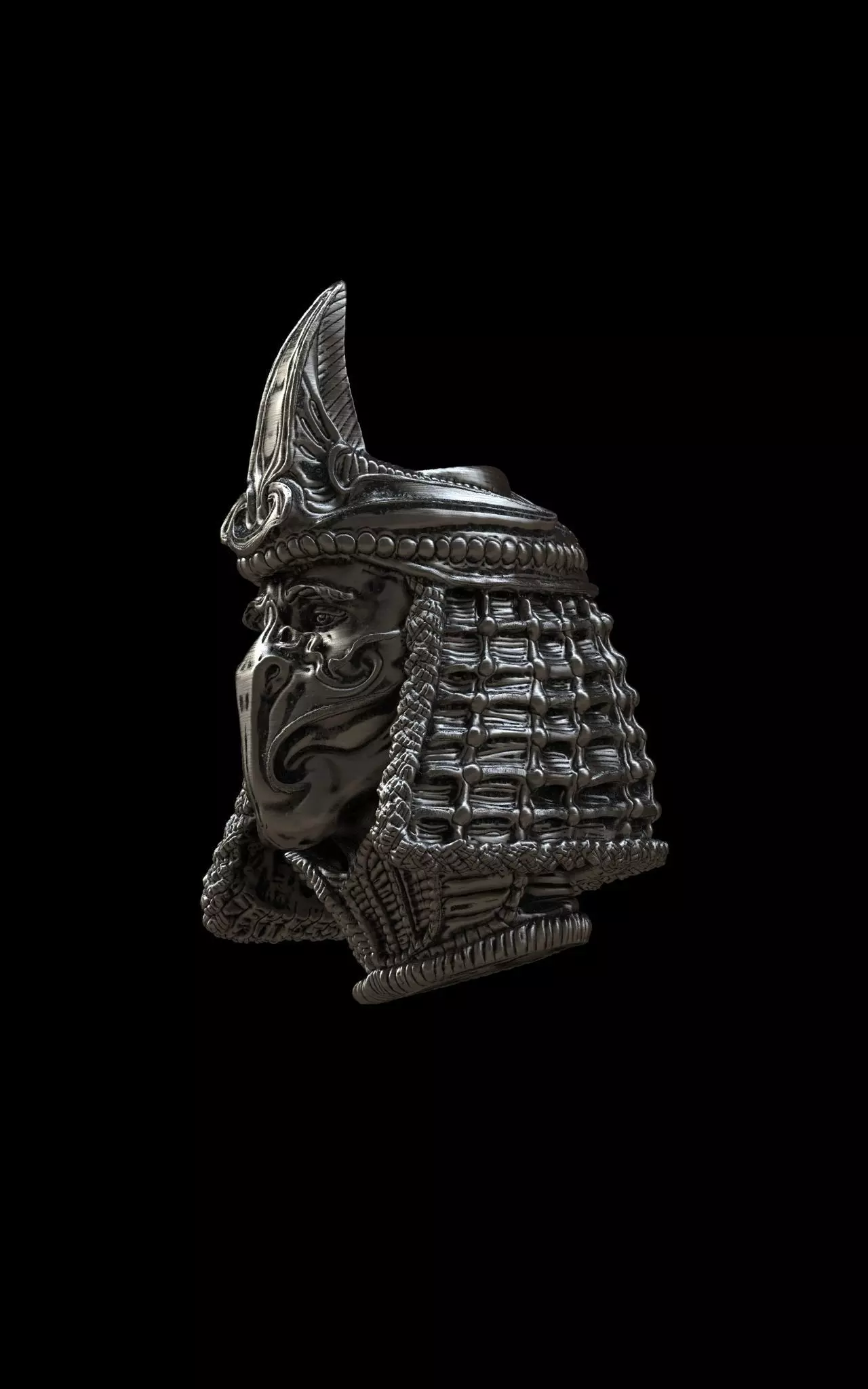 Samurai Bead 3D print model_0