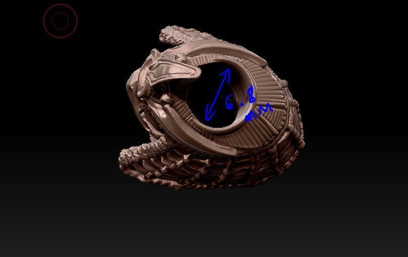 Samurai Bead 3D print model_3