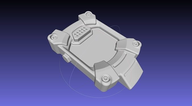Batman Wrist Display Printable Prop 3D print model