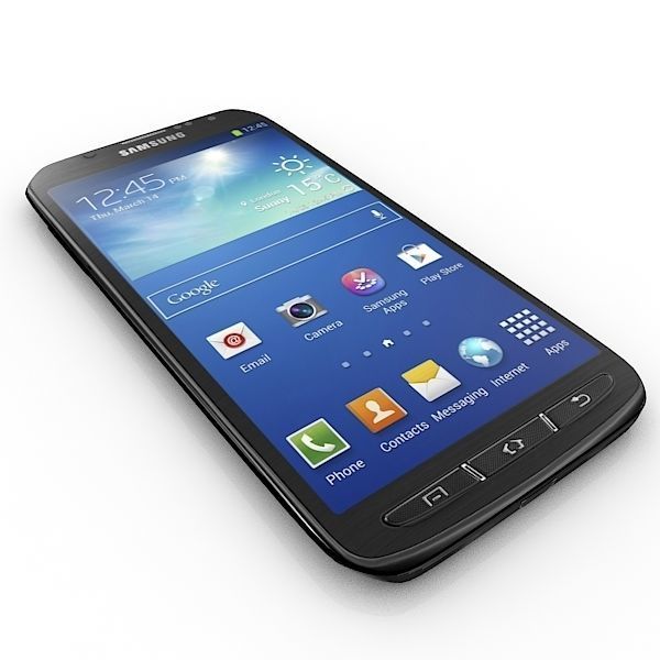 Samsung I9295 Galaxy S4 Active 3D model_1