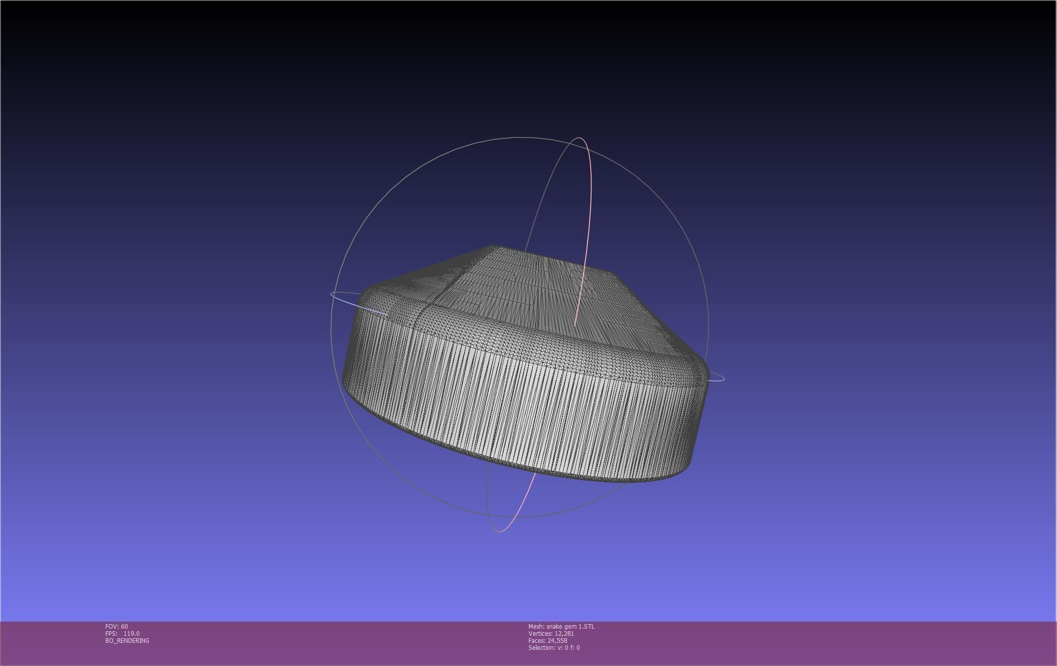 Final Fantasy XIV Yshtola Snake Pendant Basic Model 3D print model_120