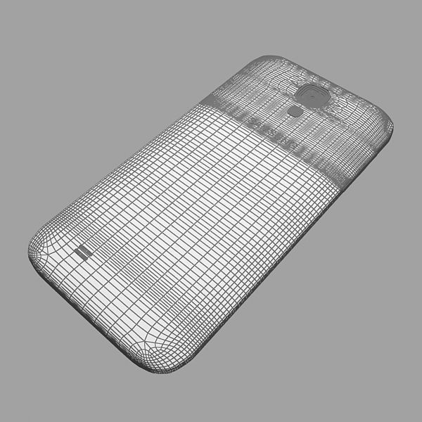 Samsung I9506 Galaxy S4 Black 3D model_11