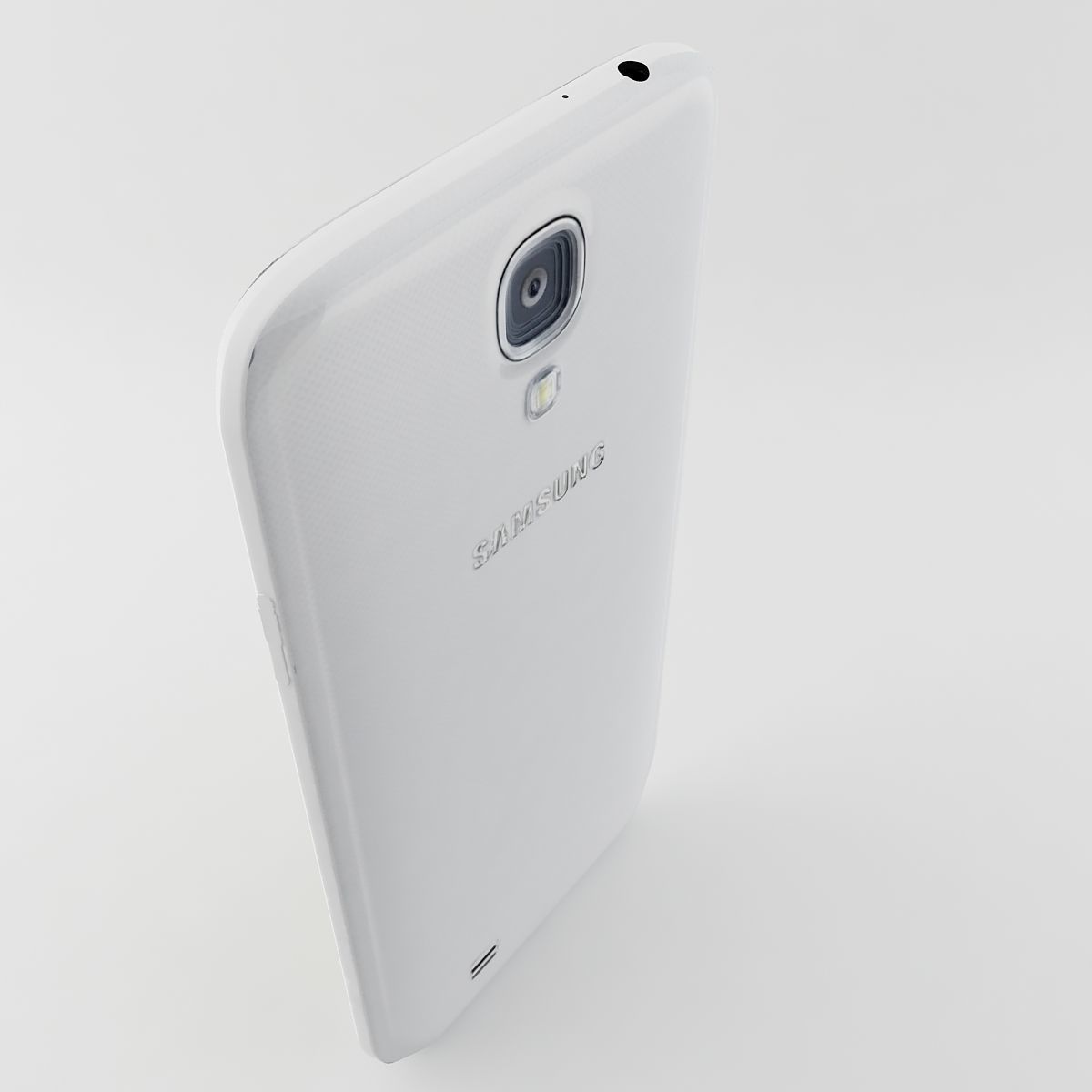 Samsung I9506 Galaxy S4 White 3D model_7