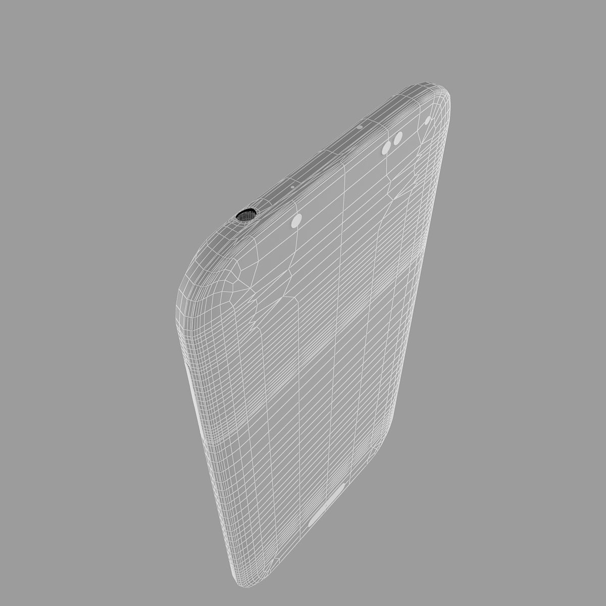 Samsung I9506 Galaxy S4 White 3D model_15