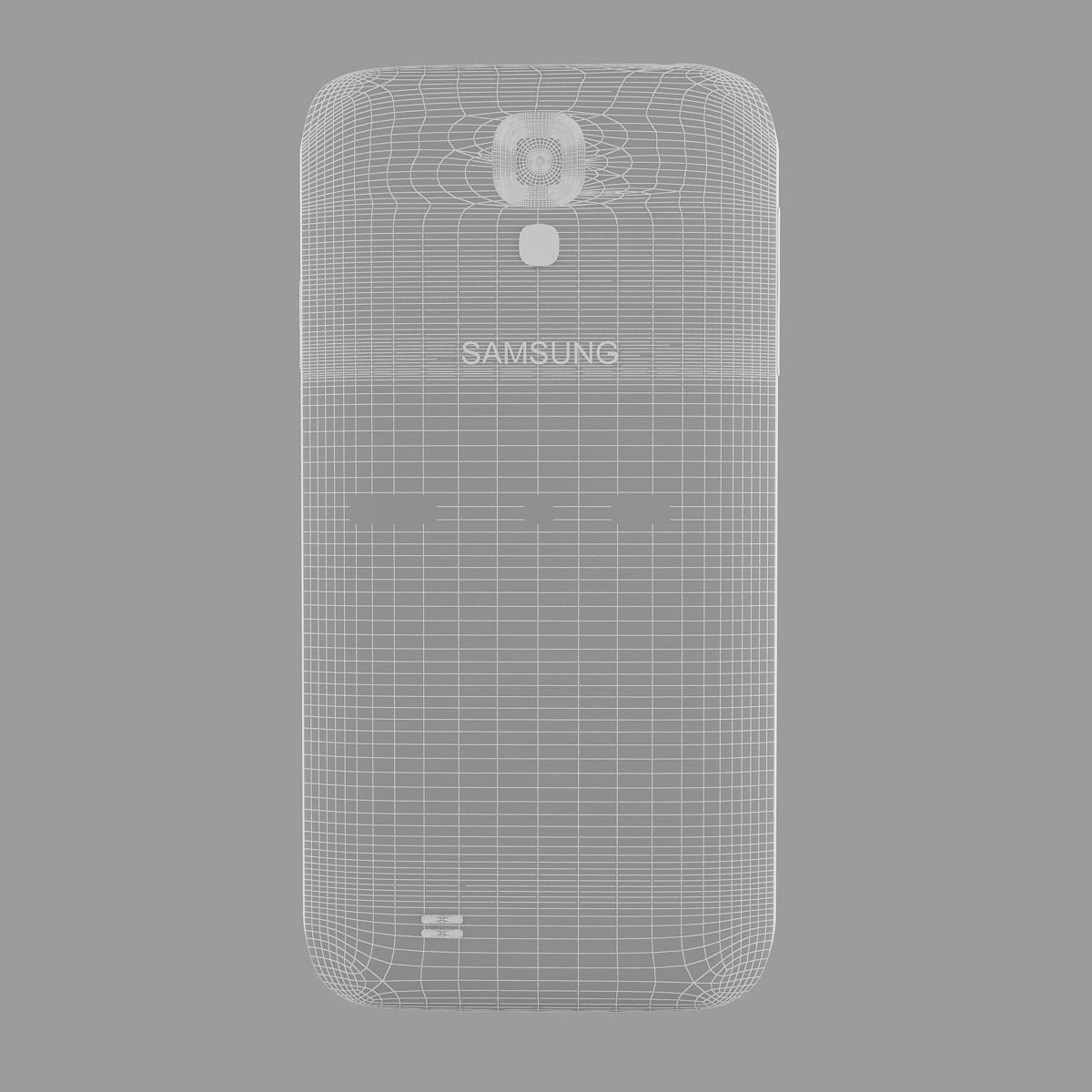 Samsung I9506 Galaxy S4 White 3D model_11