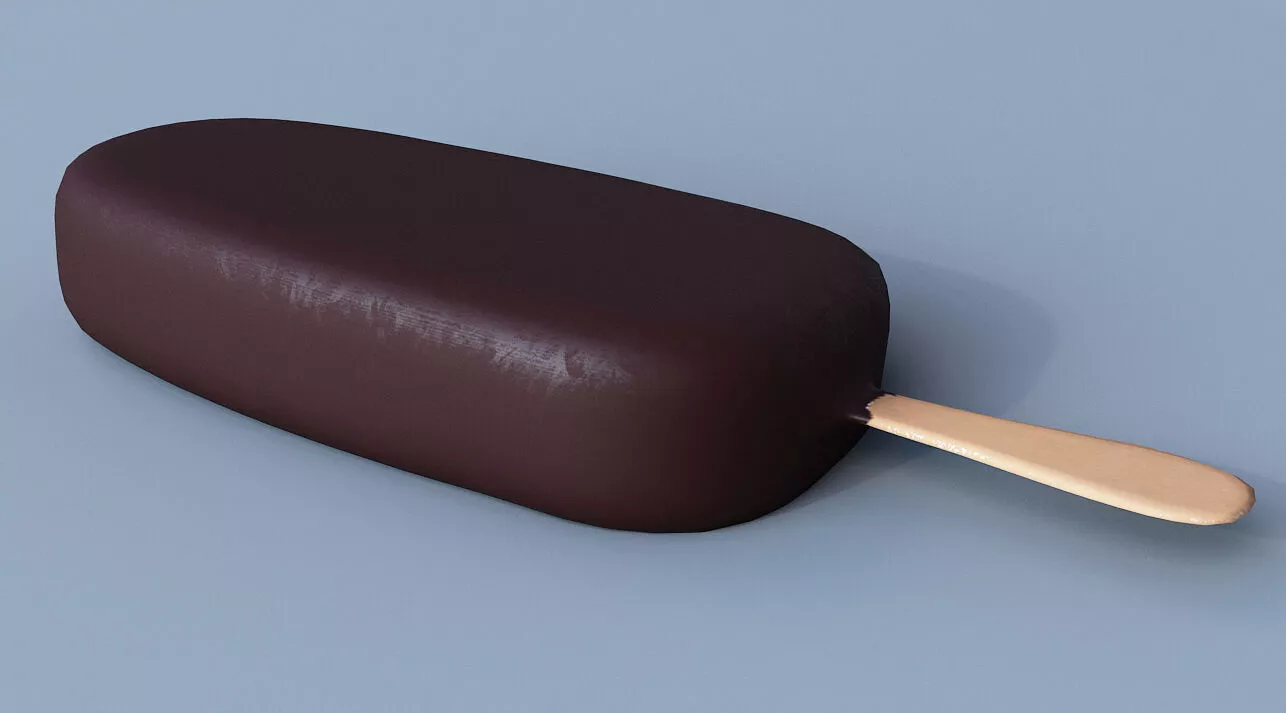 Ice Cream PBR Low-poly 3D model