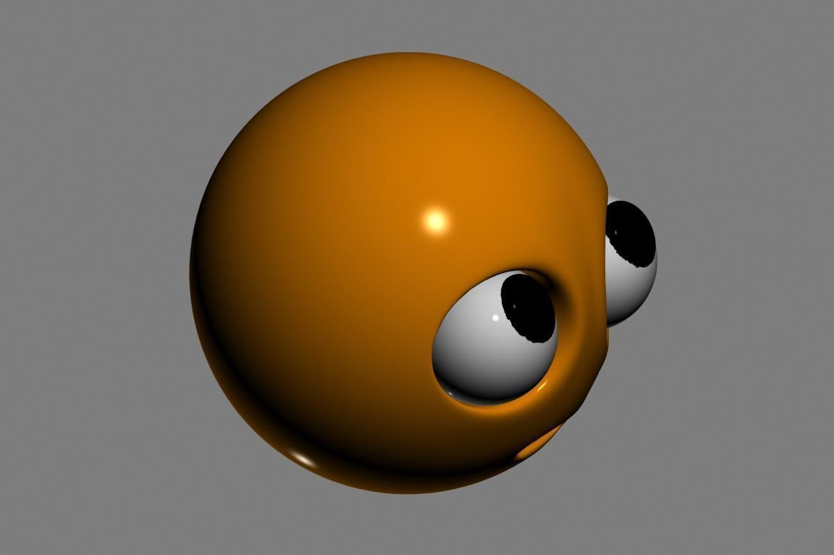 Emoji Face with Rolling Eyes 3D model_6