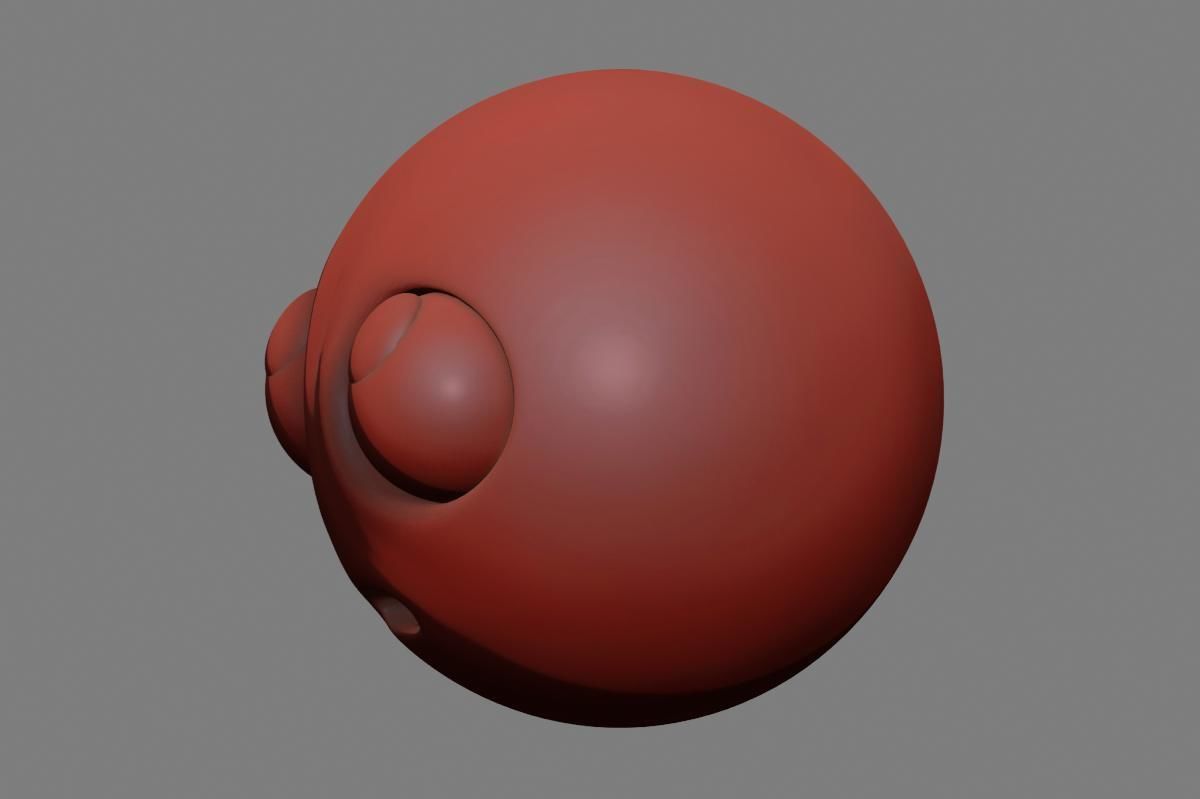 Emoji Face with Rolling Eyes 3D model_29