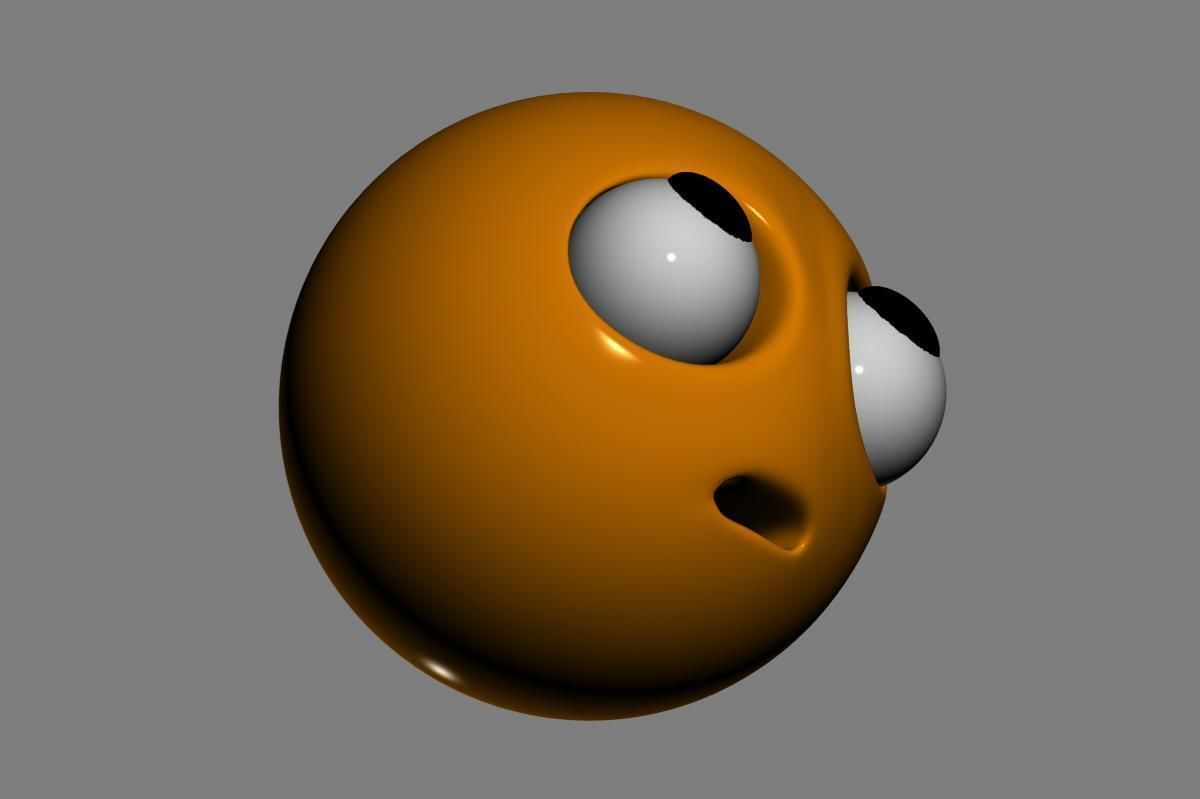 Emoji Face with Rolling Eyes 3D model_20