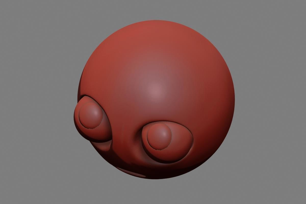 Emoji Face with Rolling Eyes 3D model_35