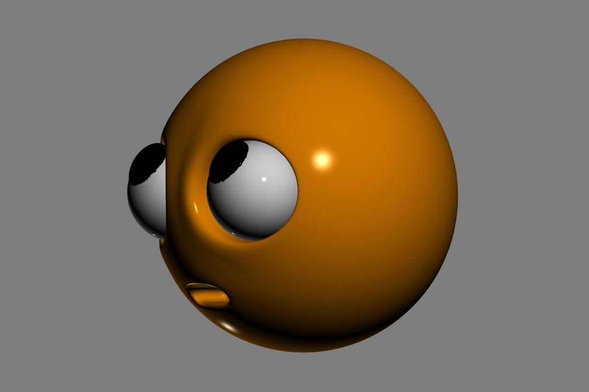 Emoji Face with Rolling Eyes 3D model_5