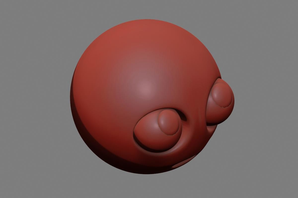 Emoji Face with Rolling Eyes 3D model_32