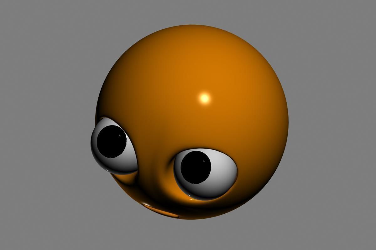 Emoji Face with Rolling Eyes 3D model_18