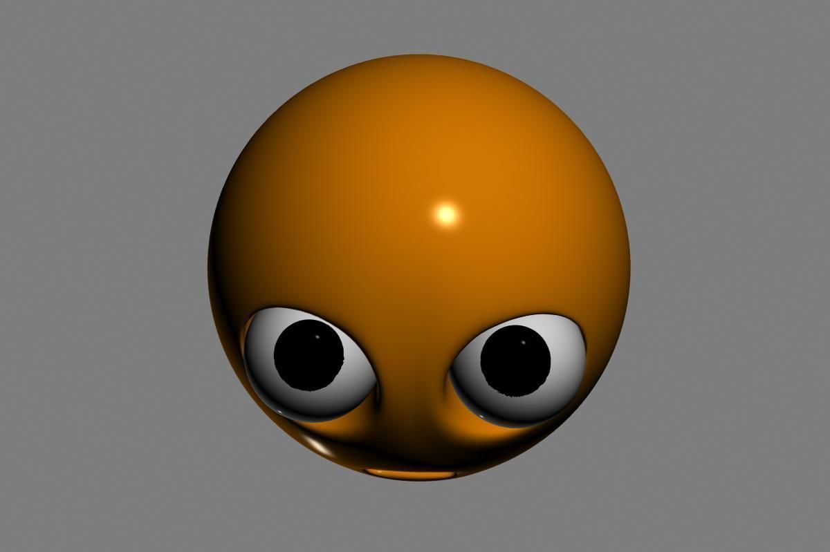 Emoji Face with Rolling Eyes 3D model_17