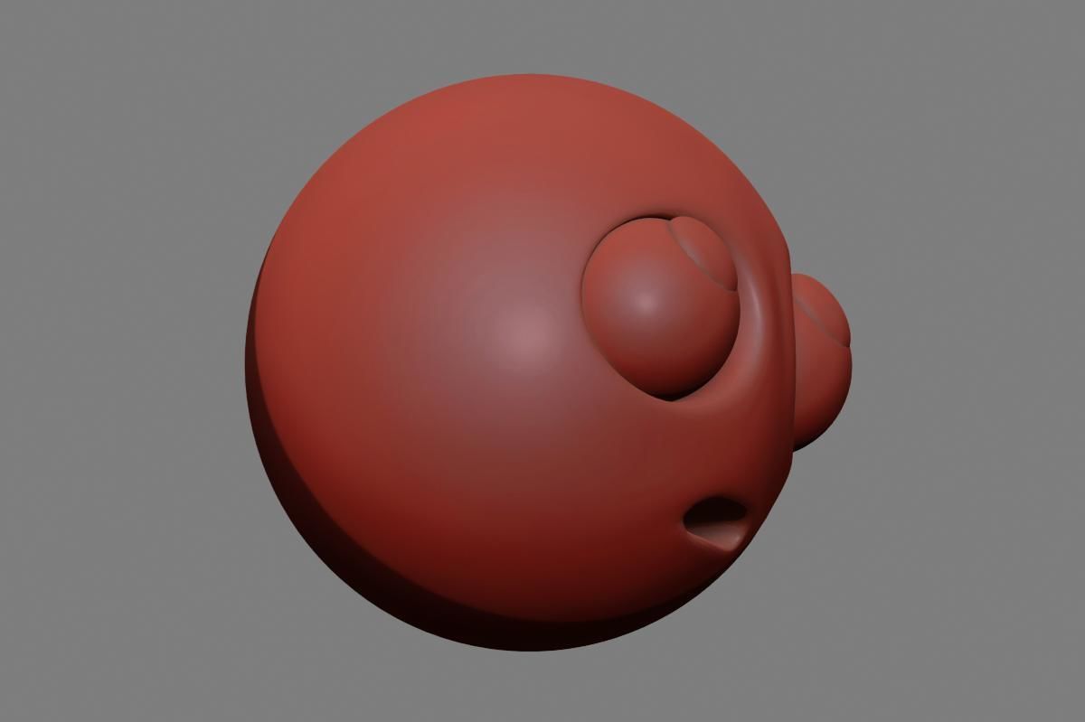 Emoji Face with Rolling Eyes 3D model_26