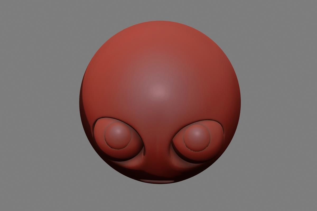 Emoji Face with Rolling Eyes 3D model_37