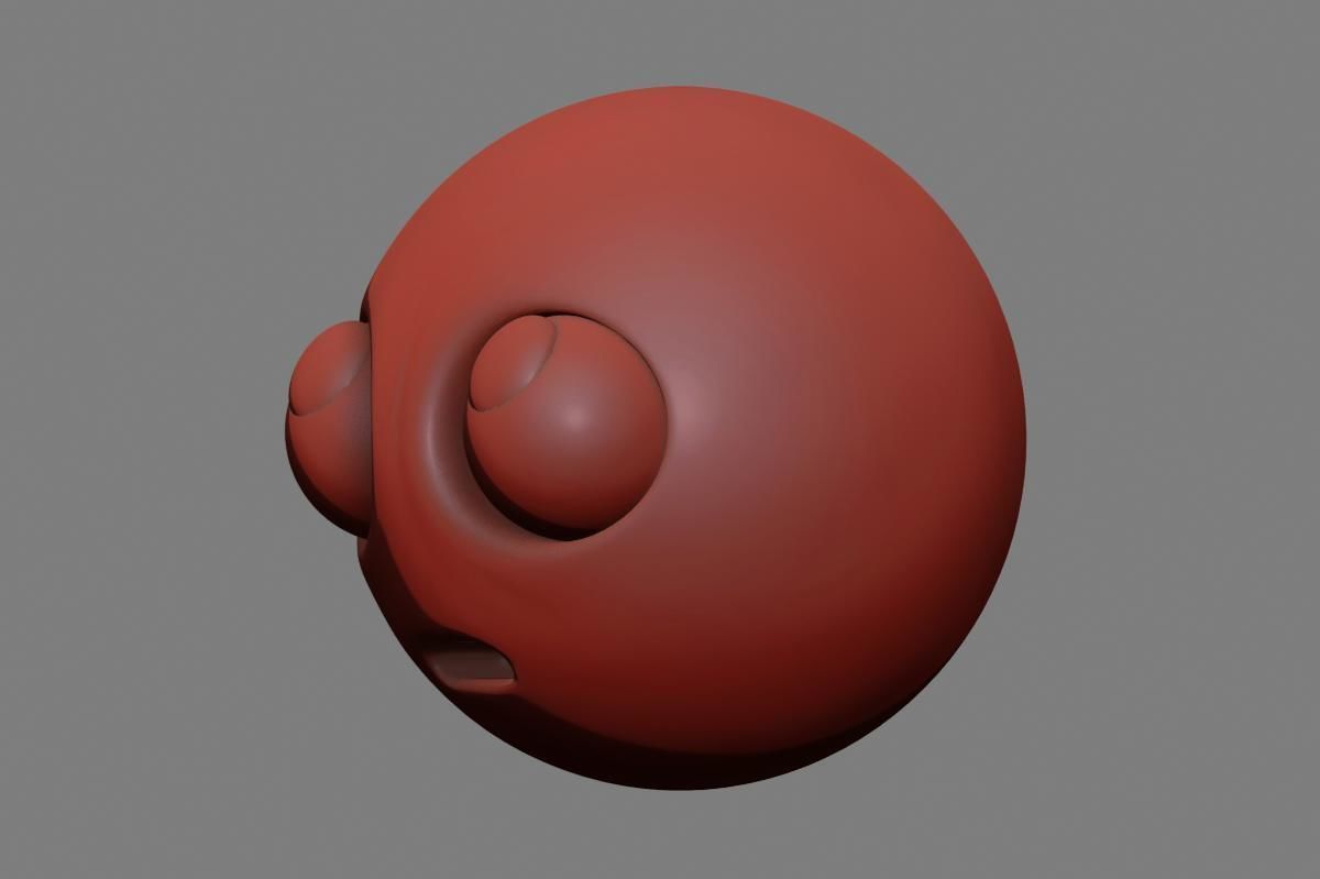 Emoji Face with Rolling Eyes 3D model_41