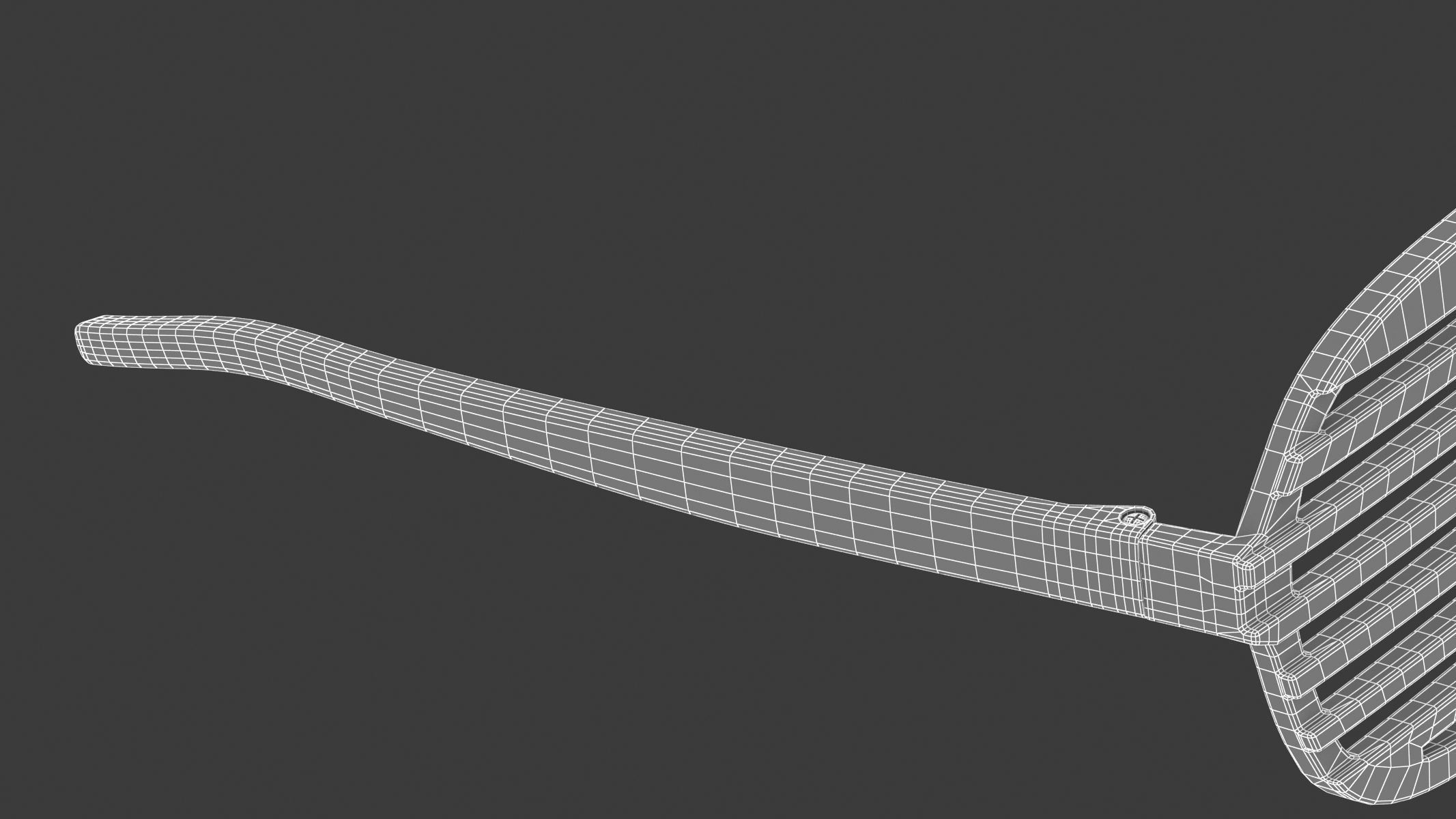  Shutter Glasses Green 3D model_16