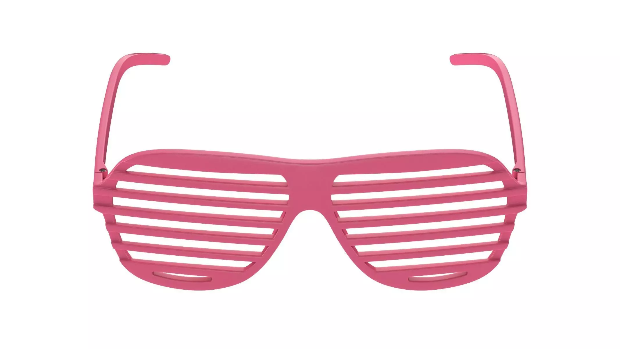 Shutter Glasses Pink 3D model_0
