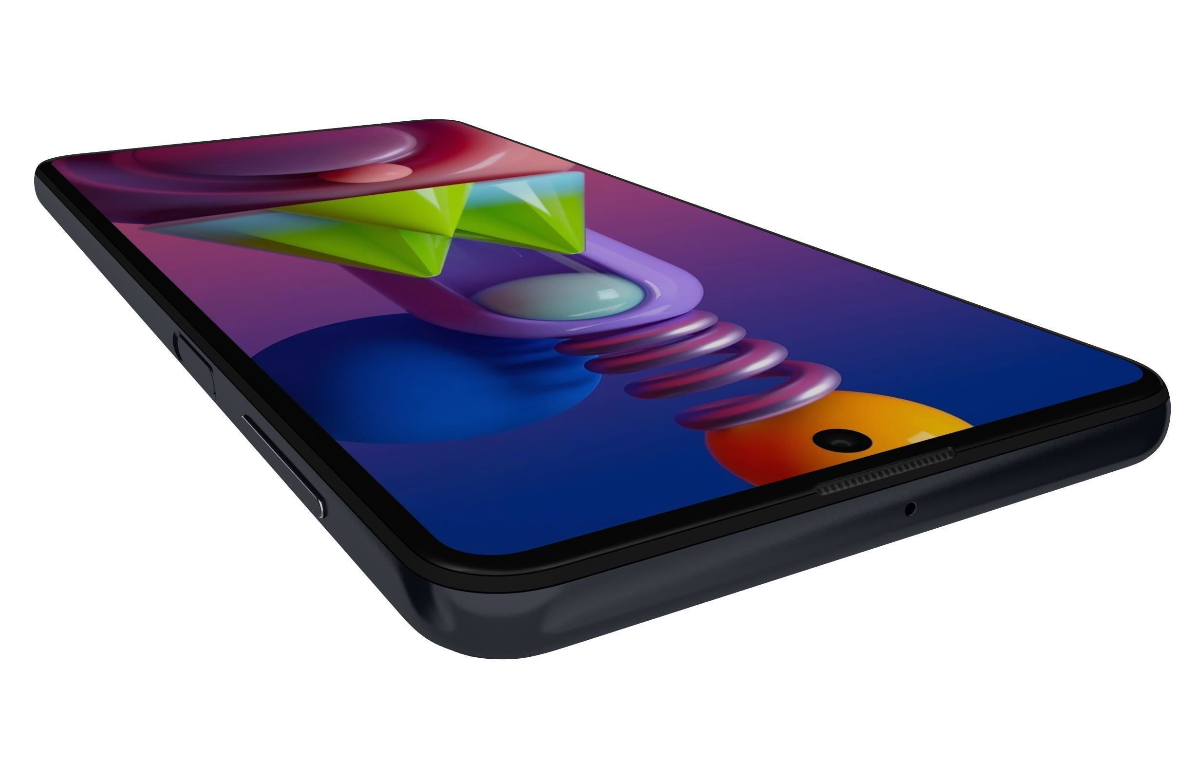 Samsung Galaxy M51 Celestial Black 3D model_13