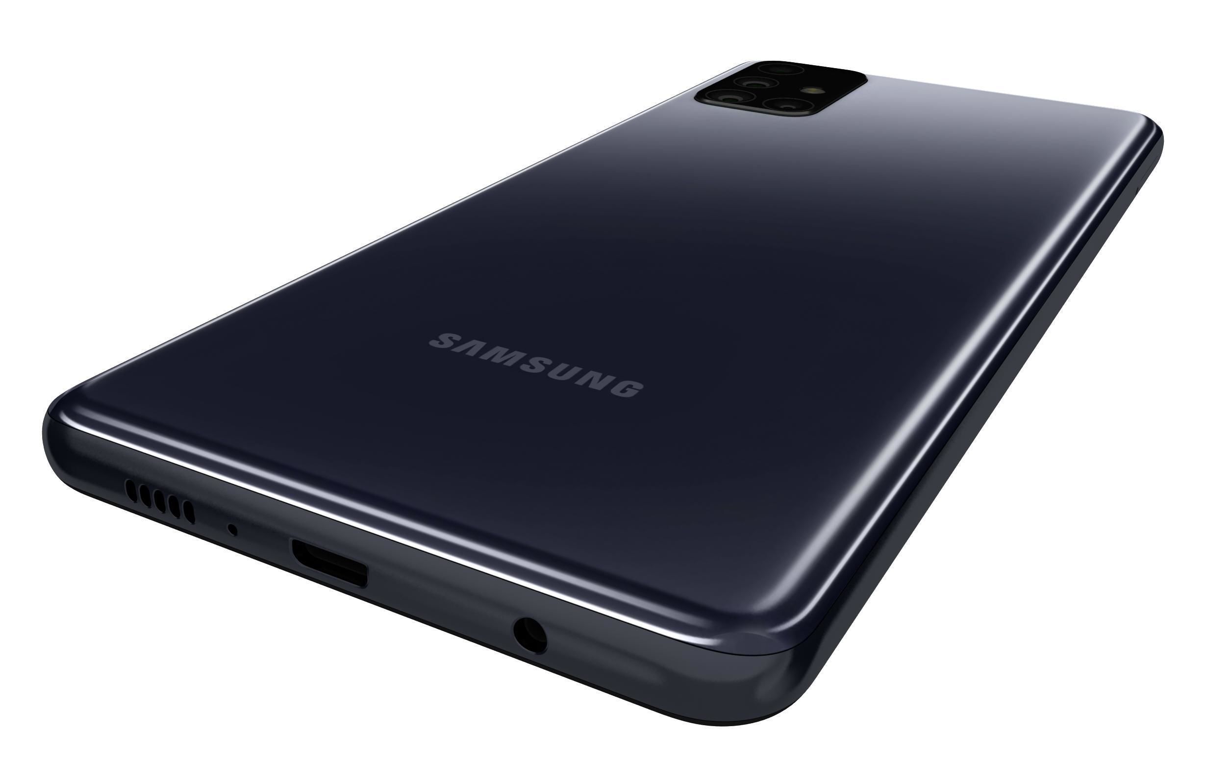 Samsung Galaxy M51 Celestial Black 3D model_14