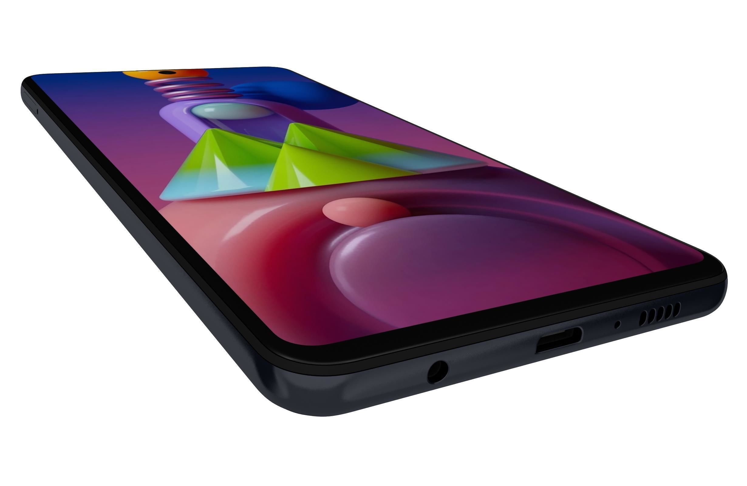 Samsung Galaxy M51 Celestial Black 3D model_12