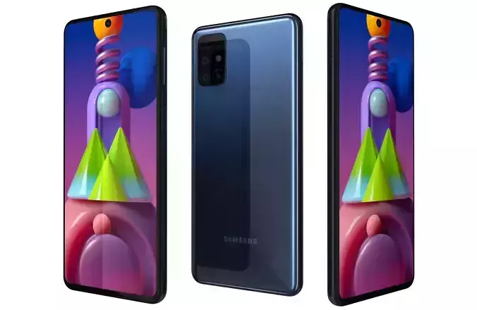 Samsung Galaxy M51 Electric Blue