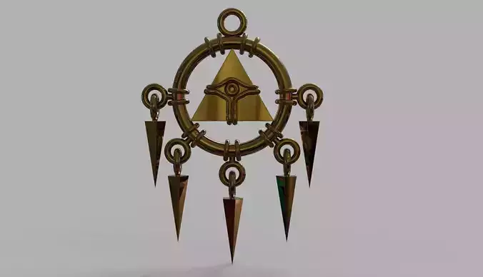 Yu Gi Oh - millennium Ring 3D print model  3D print model