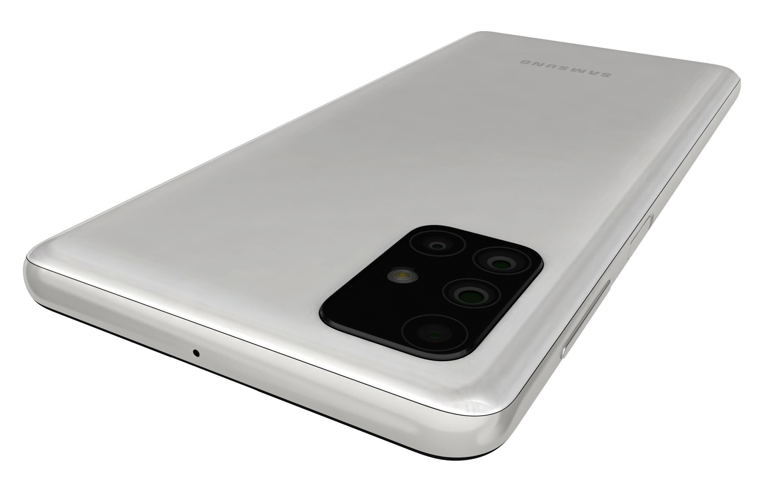 Samsung Galaxy M51 White 3D model_15