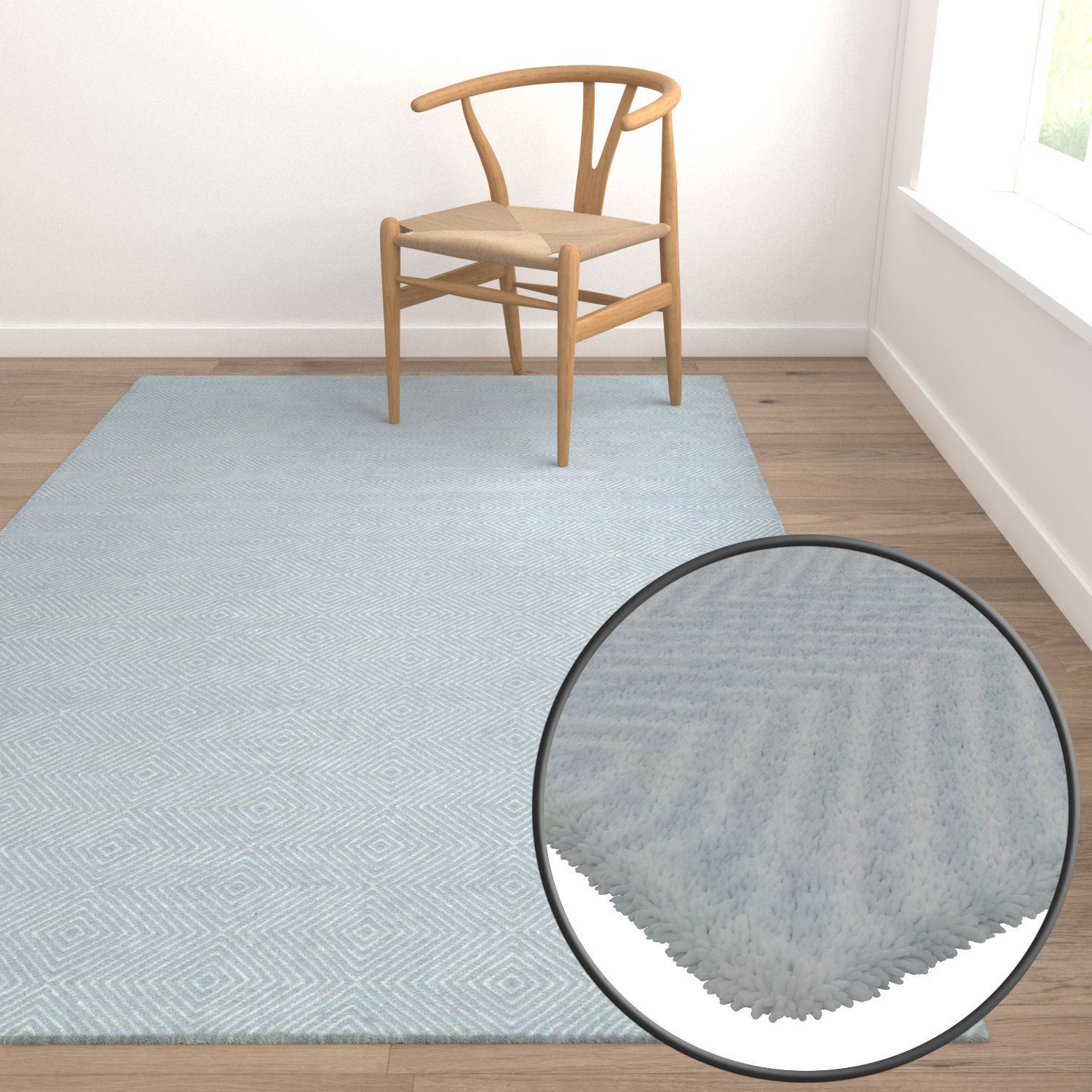 Rug Set 1538 3D model_5