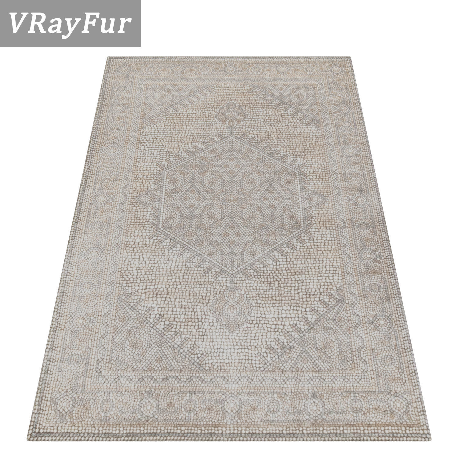 Rug Set 1540 3D model_2