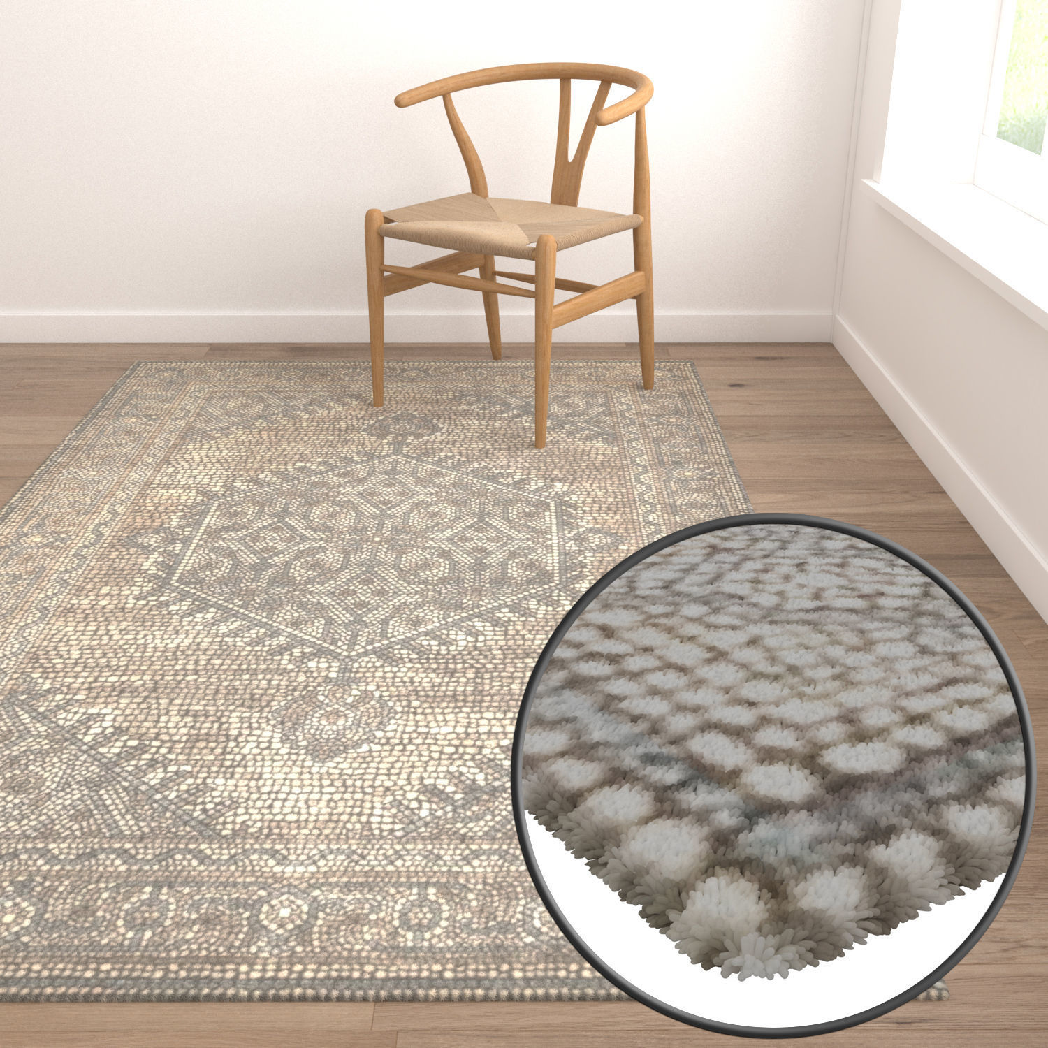 Rug Set 1540 3D model_5