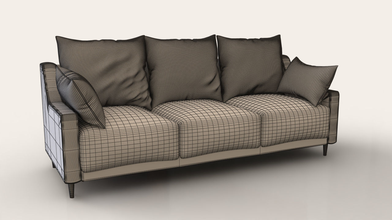 Sofa mazzini pancy Free 3D model_1