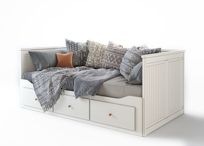 Day bed - Hemnes ikea 3D model