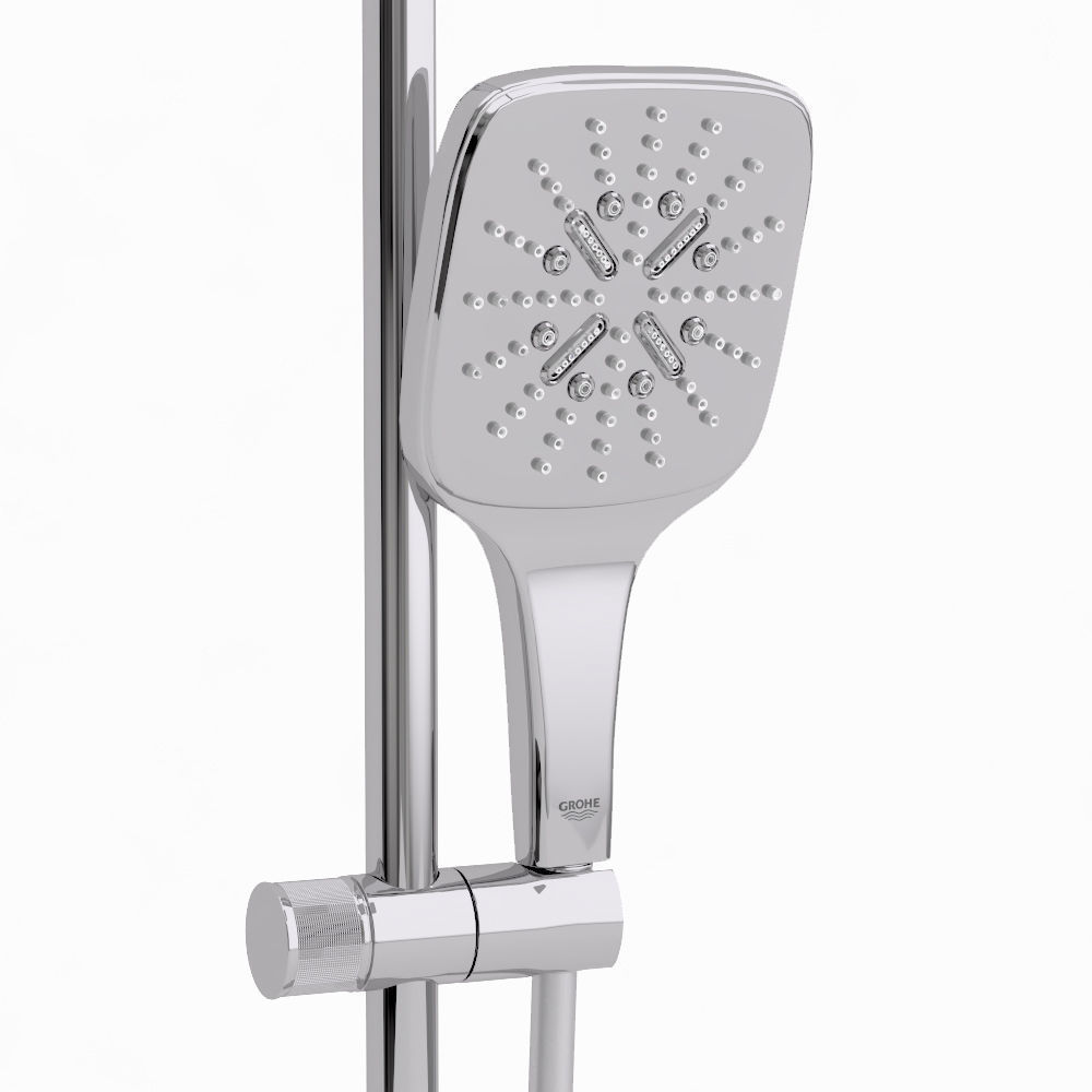 Shower system Grohe Rainshower Smartactive Cube 310 3D model_3
