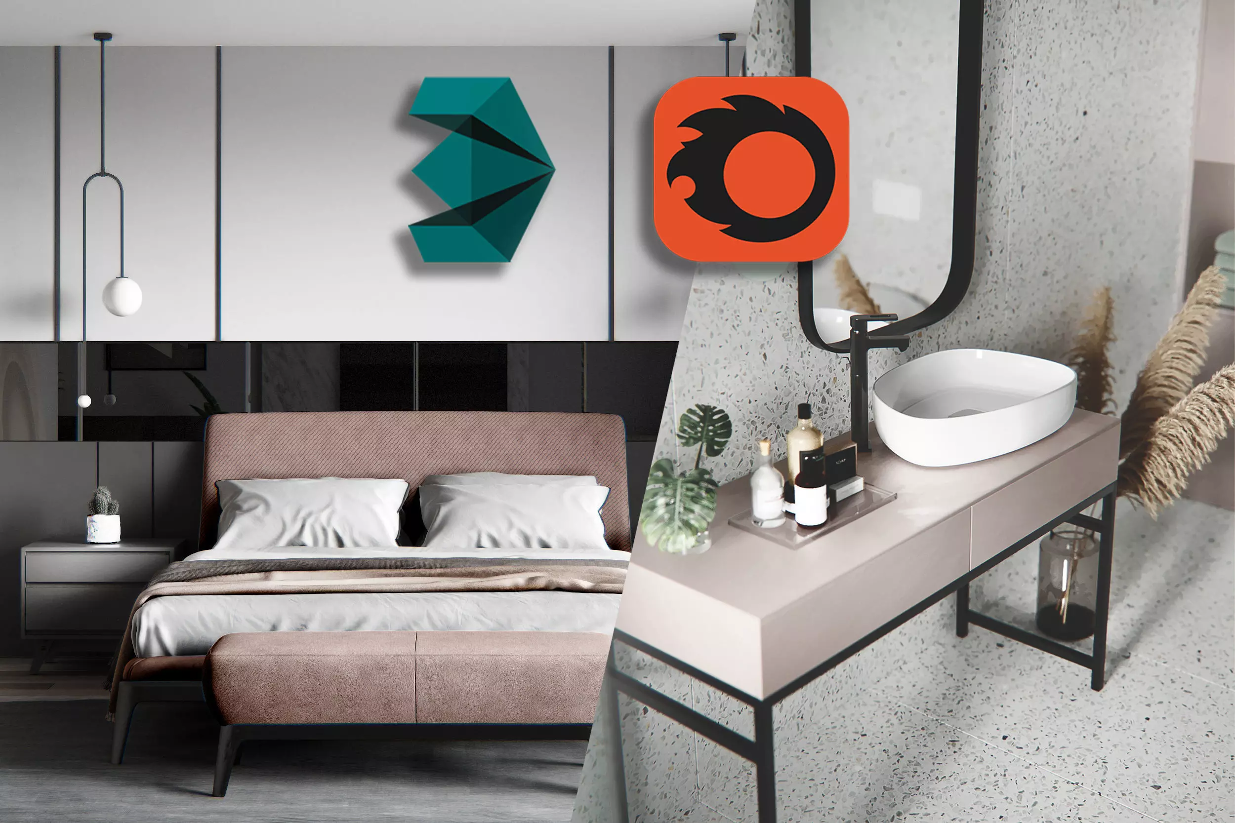 Modern Apartment Design - 3D Scene Download 3D model