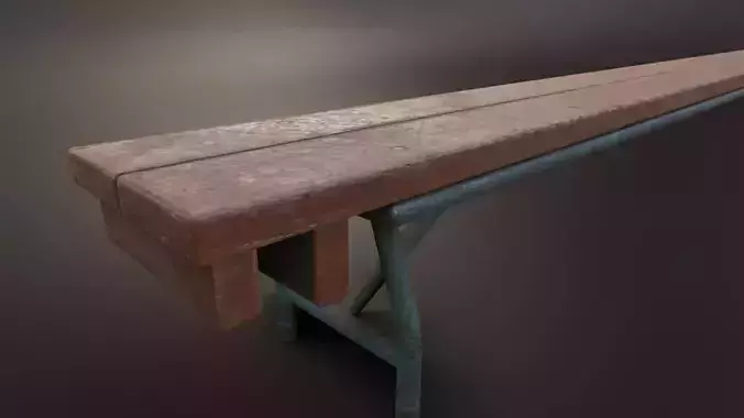 Old Dirty Balance Bench